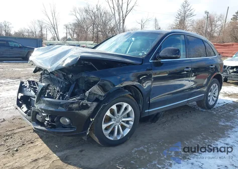 2017 Audi Q5 2.0T Premium из США, поврежденный, VIN WA1C2AFP1HA026012